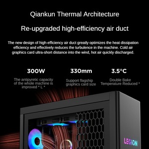 2025 Lenovo Legion <span class=keywords><strong>Gaming</strong></span> Desktop Blade 7000K Ultra 7-265KF 32GB 1TB GeForce RTX5070Ti CPU Computadora de refrigeración por agua integrada <span class=keywords><strong>PC</strong></span> - Product Image 5