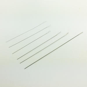 10 pièces/<span class=keywords><strong>lot</strong></span> aiguilles à <span class=keywords><strong>perles</strong></span> à <span class=keywords><strong>gros</strong></span> yeux en acier inoxydable pour <span class=keywords><strong>perles</strong></span> et <span class=keywords><strong>perles</strong></span> outils de fabrication de bijoux à bricoler soi-même - Product Image 5