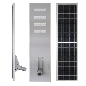 Farola Solar de 60W LED con Panel Solar Mono Si, Montaje en Pared de Aleación de Aluminio, Iluminación Exterior para Carreteras - Product Image 1