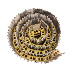 Cadena de oruga <span class=keywords><strong>PC200</strong></span> SK200 R210, conjunto de eslabones de cadena de oruga completamente nuevo, piezas del tren de rodaje de excavadora SH200 ZAX200 EX200 - Product Image 1