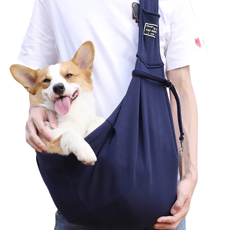 Wholesale Polyester Foldable Travel Airline Approved Pet Carrier Tote Bag for Dog