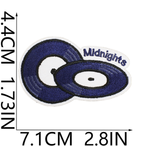Parches Termoadhesivos Bordados al por Mayor para Ropa y Gorras: Diseños <span class=keywords><strong>de</strong></span> Cantantes, Guitarras y Parches <span class=keywords><strong>de</strong></span> <span class=keywords><strong>Taylor</strong></span> <span class=keywords><strong>Swift</strong></span> - Product Image 2
