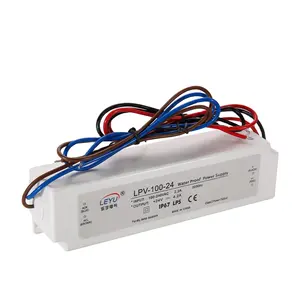 12v 100w 0.5a 1a 1.5a 2a 3a تحويل التيار الكهربائي البلاستيك حالة امدادات الطاقة للماء امدادات الطاقة