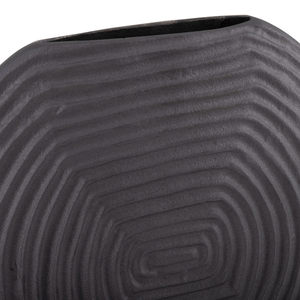 Vaso in metallo con motivo a spirale, vaso decorativo per fiori, per soggiorno, casa, camera da letto, arredamento d'interni - Product Image 5