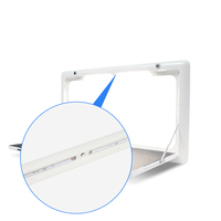 TYTXRV OEM Accessoires pour camping-car, table pliante extérieure en plastique technique résistant aux UV, blanche, avec LED