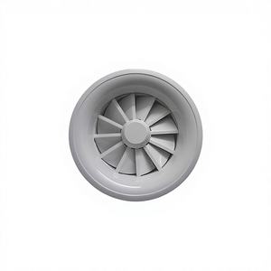 Aluminiumlegering circulaire swirl-ventilator voor industriële centrale airconditioning met intelligente elektrische temperatuurregeling - Product Image 1