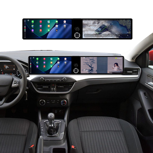 Baoshang Dual12.3 'Android13 자동차 라디오 카플레이 포드 포커스 2019-2022 멀티미디어 GPS 네비게이션 음성 제어 카플레이 - Product Image 1