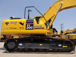 Excavadoras de segunda mano originales de Japón Komatsu, máquina usada de 20 toneladas para la venta - Product Image 6