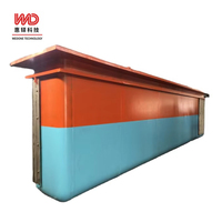Bouilloire personnalisée en zinc galvanisé à chaud avec composants PLC Revêtement en poudre Revêtement de peinture pour cabine