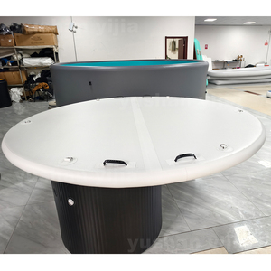 Housse de protection <span class=keywords><strong>gonflable</strong></span> portable pour <span class=keywords><strong>piscine</strong></span>, robuste, avec conception Drop Stitch, pour baignoire ronde extérieure – Approvisionnement direct usine - Product Image 5