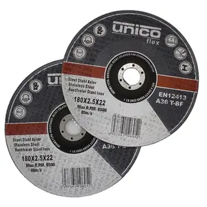 180x2.5 UNICO brand cutting disc manufacturers high quality disco de corte
