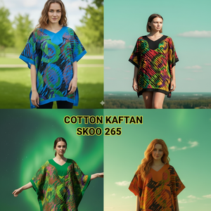 2025 nuevo caftán de algodón a la moda para mujer, suave, transpirable, cómodo durante todo el día, ropa informal de longitud Mini disponible a granel - Product Image 1