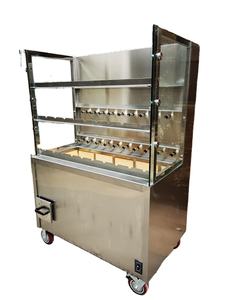 <span class=keywords><strong>Asador</strong></span> Brasileño de Pollo Santamaria Grill con <span class=keywords><strong>Pared</strong></span> de Vidrio, Barbacoa de Carbón Vegetal y Acero Inoxidable para >5 Personas - Product Image 2