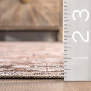 Tappeto Nuloom Vintage Lavabile in Lavatrice per Soggiorno, Decorazione Casa, Misure 5x7 6x9 8x10, Stile Turco - Product Image 4