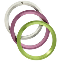 ROAA Lunette de montre en aluminium 38mm*30.7mm, accessoire compatible avec les montres Sub Gmt 007 009