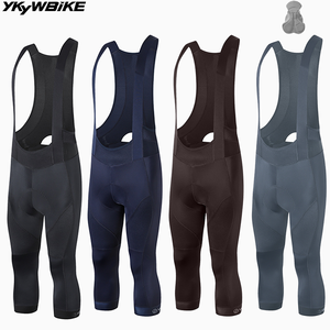 <span class=keywords><strong>Pantaloncini</strong></span> da Ciclismo Ykywbike 3/4 per Uomo, Imbottiti per 6 Ore di Corsa, Pantaloni Professionali da Bici da Strada, Personalizzabili - Product Image 1