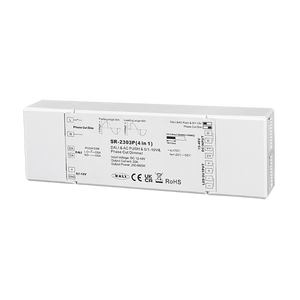 Atenuador LED de Corte de Fase <span class=keywords><strong>DALI</strong></span> de 400W, 8-230V, con Botón, Compatible con Sunricher, <span class=keywords><strong>Ideal</strong></span> para Proyectos de Renovación, Fácil Instalación - Product Image 1