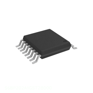 Circuito Integrado de Gestión de Energía (PMIC) de 16 Pines TSSOP (0.173", 4.40mm de Ancho) con Pad Expuesto, Regulador Buck-Buck, 5V 2.4A, 16TSSOP S6BP202A1GST2B000 - Product Image 1
