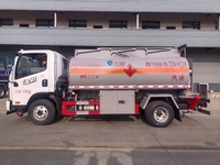 Nouveau camion-citerne FAW Tiger VN 4x2 7200L, capacité de 7,2 m³, pour le transport d'essence, de diesel, de pétrole et d'huile, camion-citerne de ravitaillement de 7 tonnes