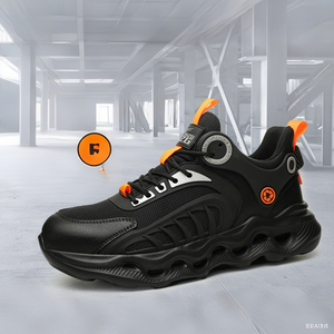 أفضل جودة من الفولاذ للرجال في الهواء الطلق ، أحذية السلامة الرياضية خفيفة الوزن أحذية السلامة في العمل - Product Image 5