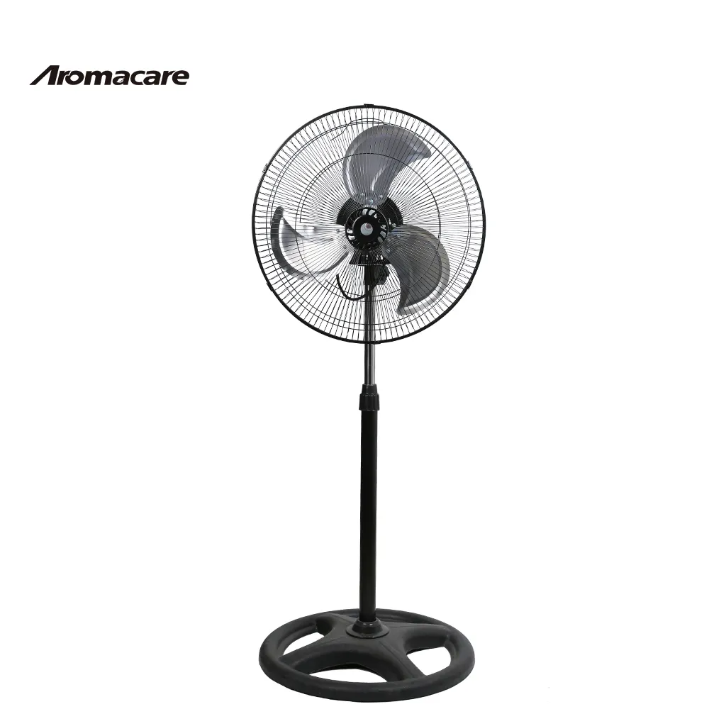 Aromacare Floor Standing 18 Inch Stand Fan Metal Blade Oscillating 3 In 1 Standing Fan