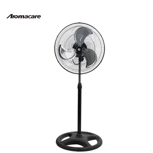 Aromacare Vloer Staande 18 Inch Stand Ventilator Metalen Blad Oscillerend 3 In 1 Staande Ventilator