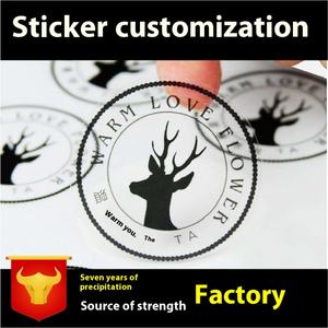 Étiquettes adhésives en PVC imprimées en couleur personnalisées, autocollants transparents pour logo et marque, pour mascara, dentifrice, shampoing, perruques - Product Image 2