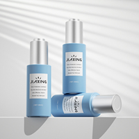 Vente en gros de flacon compte-gouttes à bouton-poussoir sérum cosmétique pour les yeux, le corps, les cheveux 20ml 30ml 50ml flacon à pompe de sérum torsadé en verre