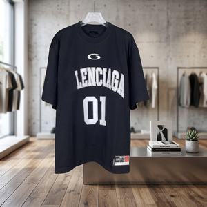 Camiseta de Fútbol Casual para Hombre 2025 de Alta Calidad, Cuello en V, Manga Corta, Satén/Seda/Algodón, Impresión Digital, Transpirable, Corte Holgado, de Fábrica - Product Image 3