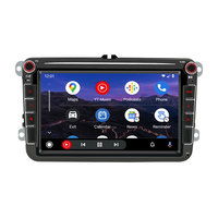 Autoradio Android 10 avec écran tactile IPS de 8 pouces pour VW Polo Golf Passat Bora OEM ODM Seat Skoda Autoradio universel