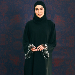 <span class=keywords><strong>Photos</strong></span> des dernières conceptions de tissus Nida pour robes en organza, abayas somaliennes élégantes et abayas musulmanes. - Product Image 2