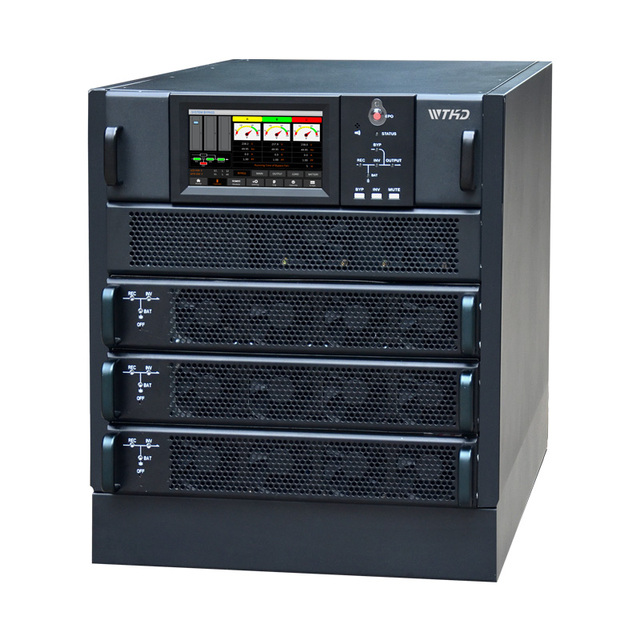 30KVA Rack Mount UPS Industrial Modular Three 3 Phase UPS Online UPS Backup Power Supply