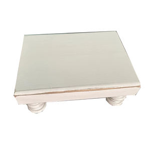 Soporte de Pedestal Clásico Multifuncional para Baño, Exhibición Ecológica Blanca con Tamaño Personalizable - Product Image 2