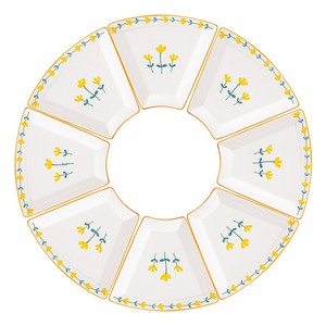 Juego <span class=keywords><strong>de</strong></span> Vajilla <span class=keywords><strong>de</strong></span> Cerámica en Forma <span class=keywords><strong>de</strong></span> Abanico con Diseño <span class=keywords><strong>de</strong></span> Crisantemo <span class=keywords><strong>de</strong></span> Montaña para la <span class=keywords><strong>Cena</strong></span> <span class=keywords><strong>de</strong></span> Nochevieja 2025 - Product Image 5