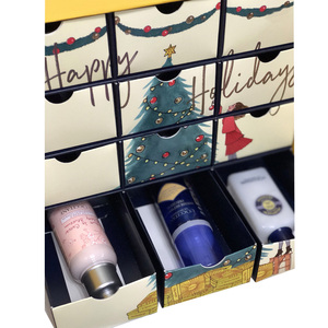 <span class=keywords><strong>2025</strong></span> vẻ đẹp mới lịch hộp trang điểm bất ngờ phụ nữ giấy Hộp quà tặng 12 ngày đếm ngược lịch tùy chỉnh giáng sinh Mùa vọng lịch - Product Image 2