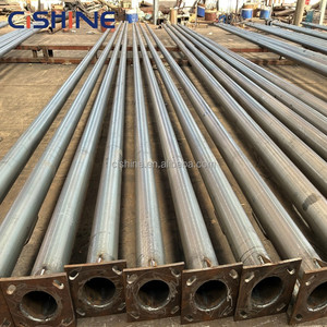 โรงงานซิชายน์ขายตรง <span class=keywords><strong>เสา</strong></span><span class=keywords><strong>ไฟ</strong></span>ทรงกรวยสี่เหลี่ยมขนาด 4ม. 6ม. 8ม. 10ม. 12ม. 7ม. 9ม. สำหรับโคมไฟถนนพลังงานแสงอาทิตย์ - Product Image 1