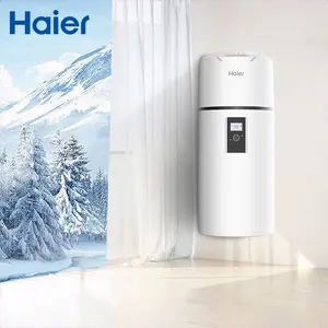 Haier High Temperature 1.5kw Best Price R290 Evi Air Source Air To Water Air And Solar Heat Pump Water Heater