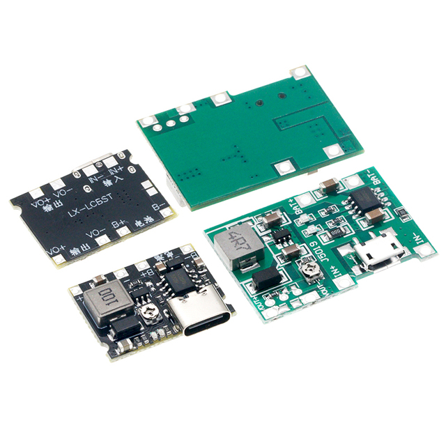 Lithium Li-ion 18650 3.7V 4.2V Battery Charger Board DC-DC Step up Boost Module Product Category ICs