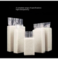Sac en plastique sous vide Transparent Pa/Pe pochette d'emballage sous vide alimentaire sac de brique de riz sac de riz sous vide alimentaire