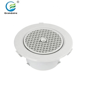<span class=keywords><strong>Grille</strong></span> circulaire en plastique ABS, mm, diffuseur circulaire pour la <span class=keywords><strong>Ventilation</strong></span> de la cuisine - Product Image 1