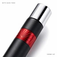 Atomiseur de parfum vide en gros 35 ml style stylo, flacon pulvérisateur de voyage rechargeable, design étoile dorée crème, logo personnalisé