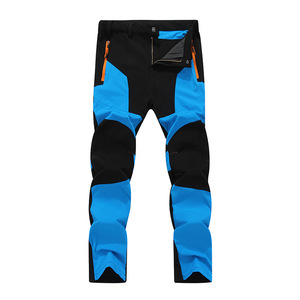 Pantalons de randonnée imperméables pour hommes, pantalons de camping en montagne, pantalons d'escalade, pantalons de pêche, pantalons softshell chauds pour la randonnée - Product Image 3