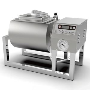 Máquina de marinado de carne de alta capacidad de acero inoxidable con control de velocidad, tanque de curado, equilibrado y saborizado al vacío - Product Image 5