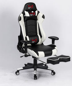 VANBOW Chaise ergonomique de salle de jeux en cuir de course sur mesure pour <span class=keywords><strong>Gamer</strong></span> - Product Image 4