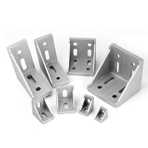 Connecteurs d'angle en aluminium à 90 degrés, série 6000, moulés sous pression, pour usage industriel - Product Image 1