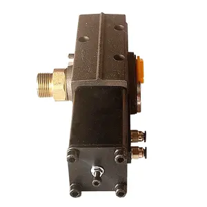 hydraulic tipping valve mounting on tank mounting plate