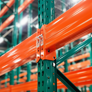 Vietnam Factory Warehouse Storage Metal Rack System Portable Foldable 5-Layer Steel <b>Pallet</b> Stack Tire Stacking Rack Durable - Product Image 1