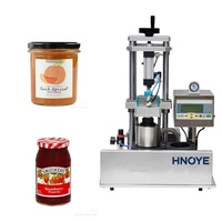 Machine de bouchage sous vide automatique pour bouteilles en verre, pour confiture, sauce, miel, facile à utiliser, électrique, 110V 220V