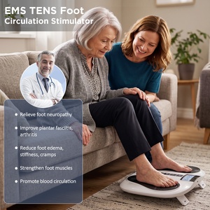เครื่องนวดเท้า EMS สำหรับโรคเส้นประสาทเสื่อม เครื่องกระตุ้นกล้ามเนื้อ TENS เครื่องกระตุ้นการไหลเวียนโลหิตที่เท้าเพื่อบรรเทา<span class=keywords><strong>อาการ</strong></span>ปวด - Product Image 2