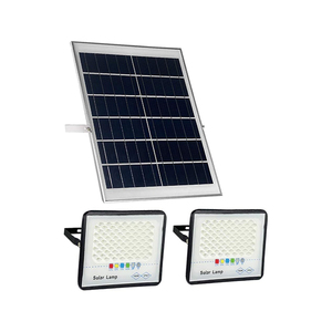 Projecteur Solaire Extérieur IP65 en Gros 40W-300W, Lampes LED Intégrées à Haute Luminosité avec Corps en Aluminium pour Jardin - Product Image 1